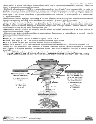 Micromisión Simón Rodríguez Upata Piar Física
• Potencialidades de construcción de saberes: representan la vinculación ent...