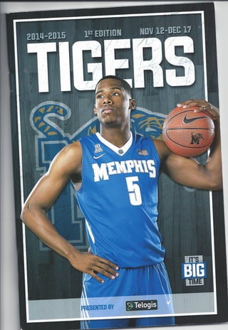 Cover of Memphis Tiger Pamplet