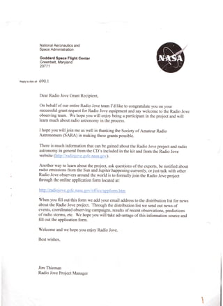 NASA_Grant_Certificate