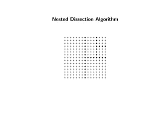 Nested Dissection Algorithm
 