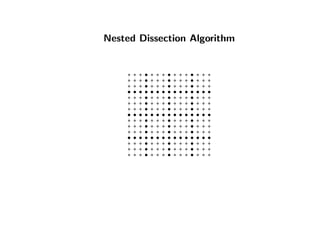 Nested Dissection Algorithm
 