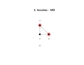 4. Iteration - MD
2
5 6
G
 