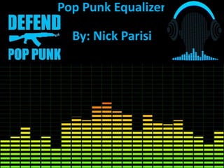 Pop Punk Equalizer
By: Nick Parisi
 