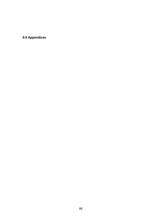 66
9.0 Appendices
 