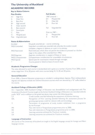 Official Academic transcript | PDF