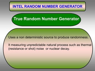 Random number generator | PPT