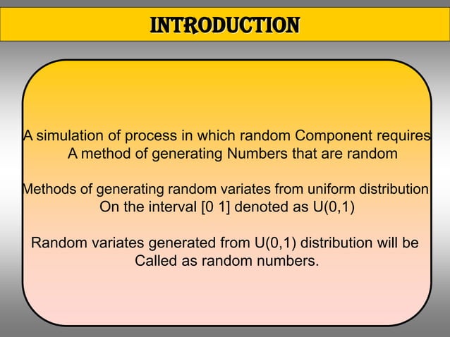 Random number generator | PDF