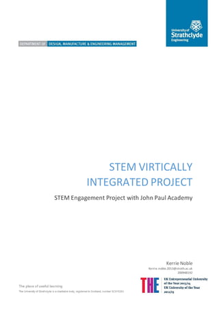 Stem Log Examples reflective logbook - final submission | PDF