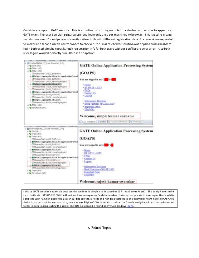 Maker Checker -Incorporating Multiple Roles in Single SilkPerformer s…