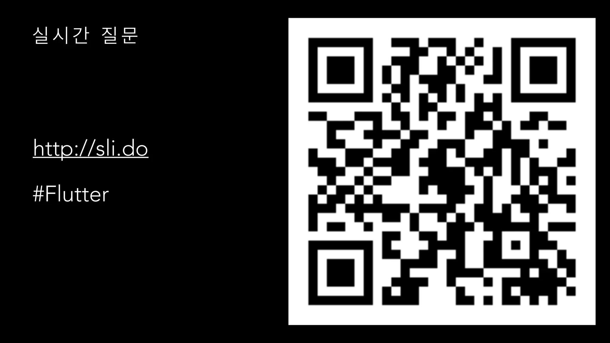 http://sli.do
#Flutter
 