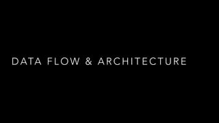 D ATA F L O W & A R C H I T E C T U R E
 