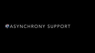 📬 A S Y N C H R O N Y S U P P O R T
 