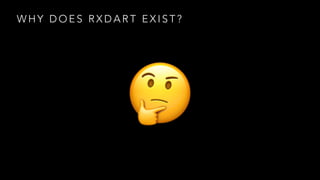 W H Y D O E S R X D A R T E X I S T ?
🤔
 