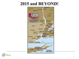 2015 and BEYOND!
41 Locations – 160+ Physicians!
3
 