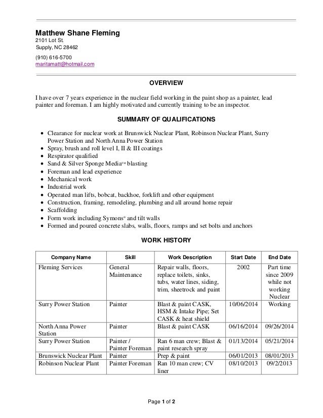 matt fleming resume 12182014