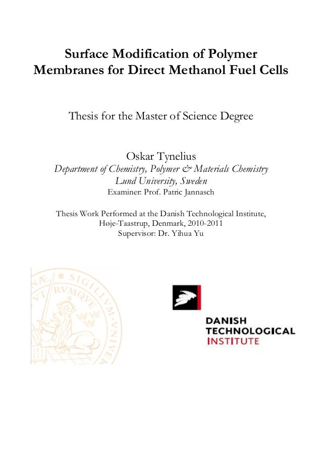 Phd thesis on polymers