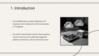 IoT Enabled Temperature and Humidity Sensor Monitoring System with ...