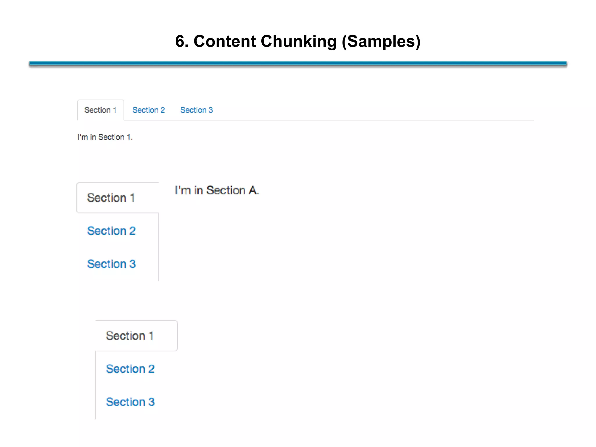 6. Content Chunking (Samples)
 
