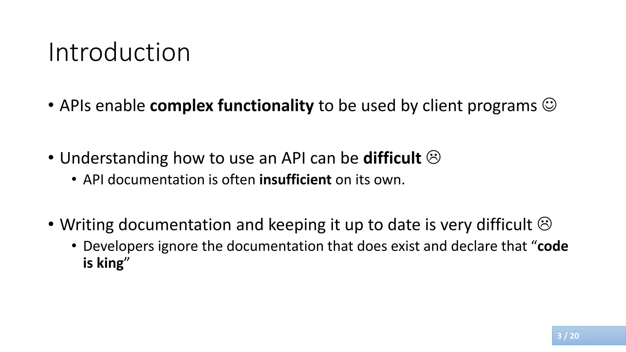 Live API Documentation | PDF