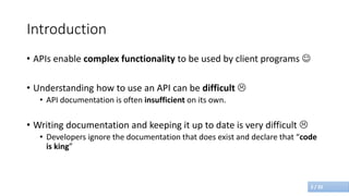Live API Documentation | PPT
