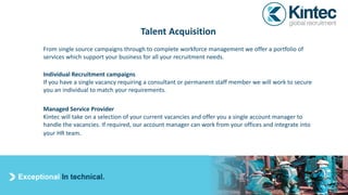 Kin Tec Recruitment Kintec Oil and Gas Presentation | PDF