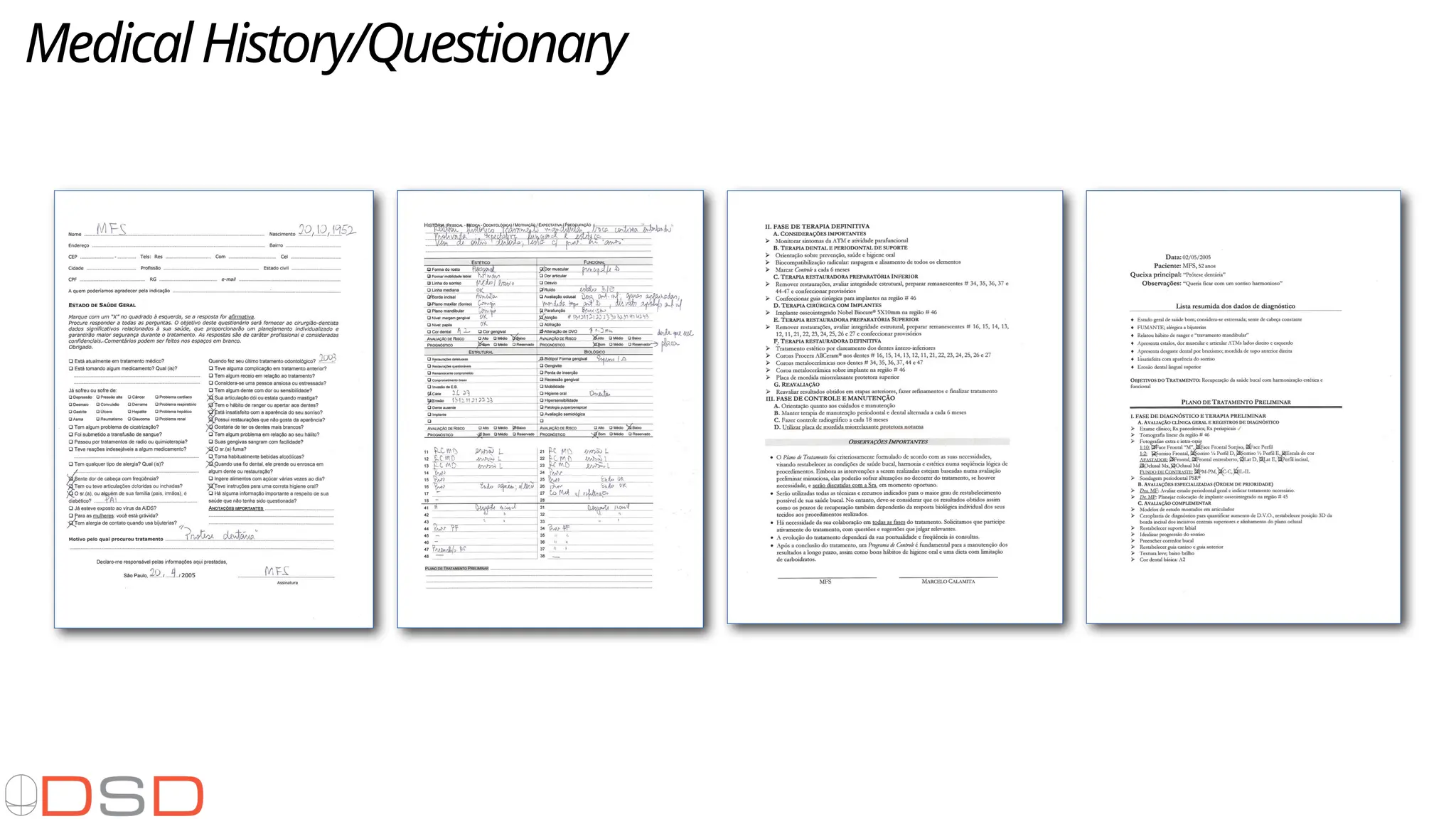 MedicalHistory/Questionary
 