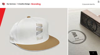 242424
Corporate IdentityOur Services / 1.Creative Design / Branding
 