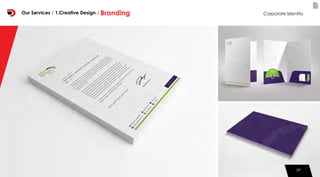 393939
Corporate IdentityOur Services / 1.Creative Design / Branding
 