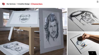 4949
Our Services / 1.Creative Design / Characters
 
