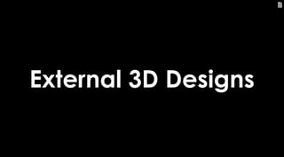 95
External 3D Designs
 