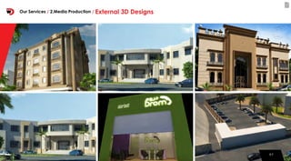 9797
Our Services / 2.Media Production / External 3D Designs
 