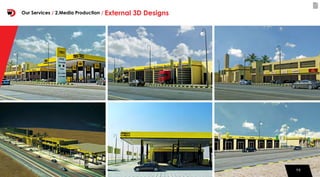 9898
Our Services / 2.Media Production / External 3D Designs
 