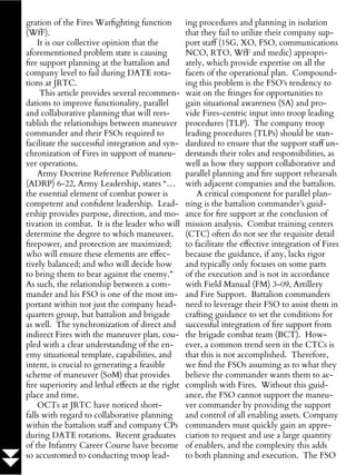 Staff Ride Article in Fires Bulletin See Pages 6 & 7 | PDF
