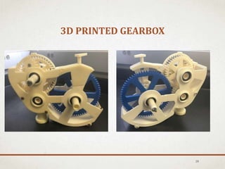 3D PRINTED GEARBOX
28
 