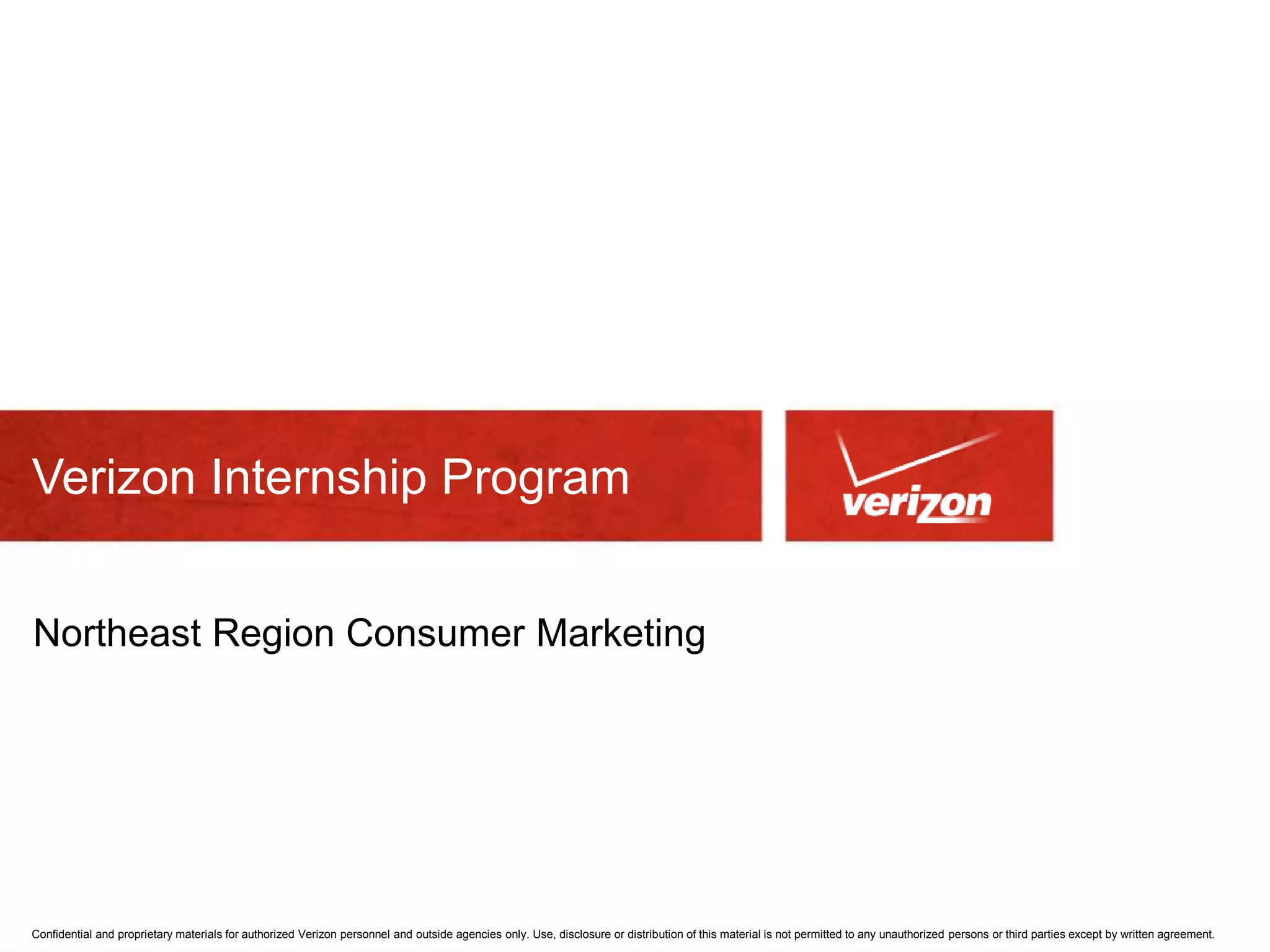 Verizon Internship