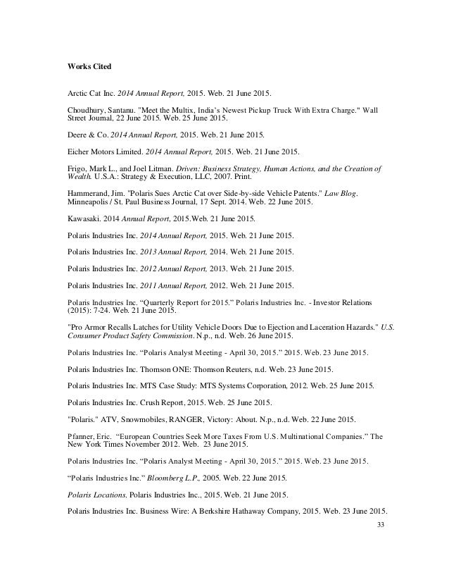 works cited free