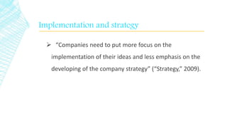 Implementation Focus Implementation | PPTX