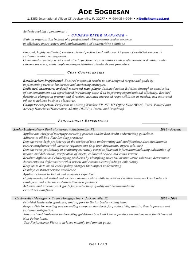 ade uw resume 1a