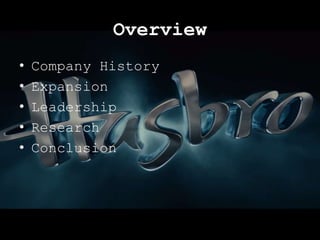 Hasbro | PPTX
