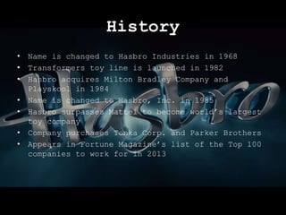 Hasbro | PPTX