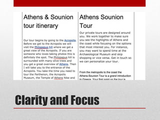 Clarity and Focus
 