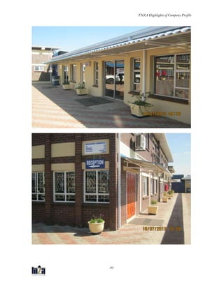 TNZA Highlights of Company Profile
30
 