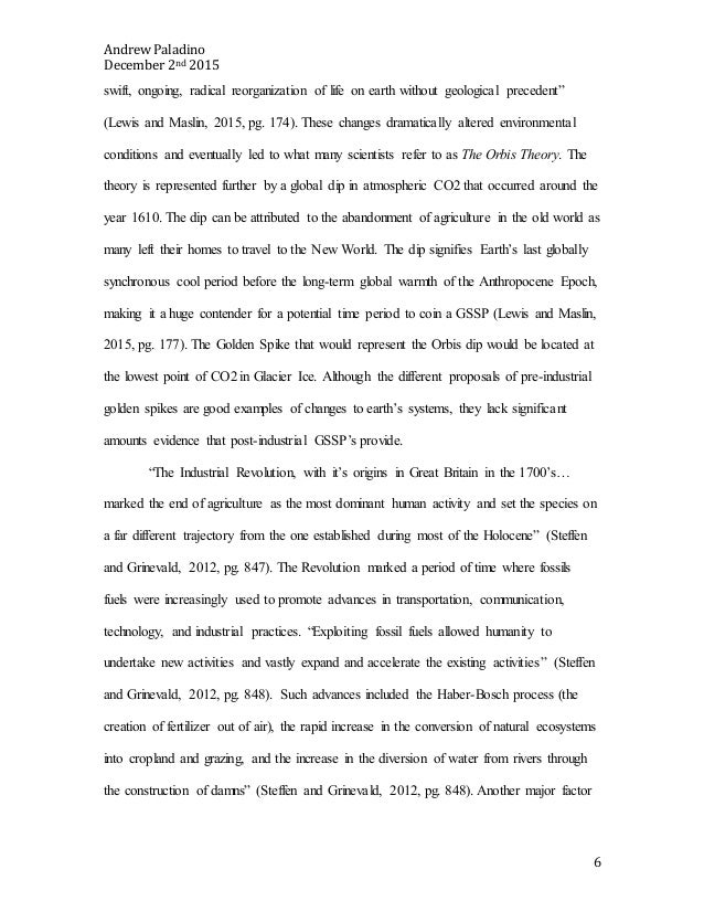 Essay on geologic time