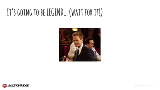 @eljuanchosf
It’sgoingtobeLEGEND…(waitforit!)
 