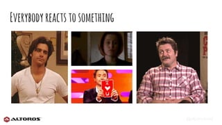 @eljuanchosf
Everybodyreactstosomething
 