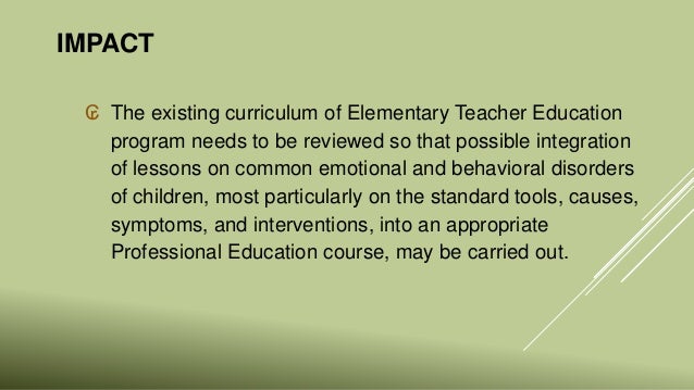 ebd teacher