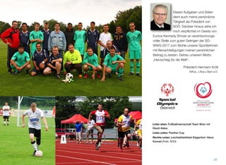 Nach Wag Bennets Ableben wurde der ehrwürdi-
ger Fitnesstempel in eine Kirche umgewandelt.
Dianne Bennet ist dem Fitnessbereich treu geblie-
ben und betreibt im Süden Großbritanniens ein
Studio. Es gibt unzählige Fotos aus der Zeit von
Arnolds Zeit in London. Viele dieser Fotos sind
auch im Internet zu ﬁnden, leider war es mir
nicht möglich Leute zu ﬁnden, welche die Rech-
te halten.
Dieser Weblink zeigt aber einige Bilder aus die-
ser Zeit: Wag Bennet
Das Bild rechts entstand nach dem Wettbewerb
in London, wieder in München. Arnold Schwarz-
enegger, der jüngste Mr. Universe aller Zeiten
und sein Freund Kurt Marnul.
25
 