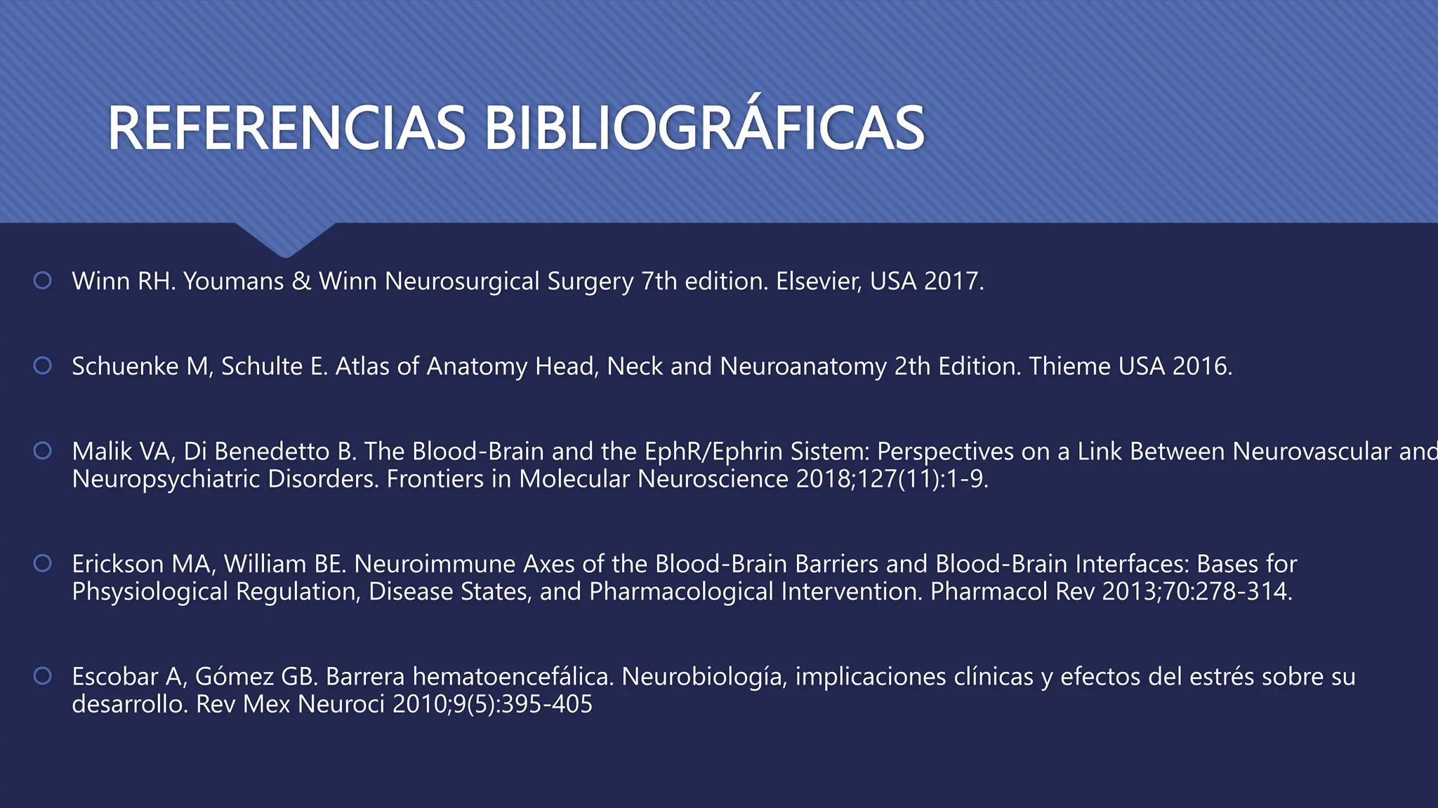 NEUROFISIOLOGÍA: BARRERA HEMATOENCEFÁLICA | PPT
