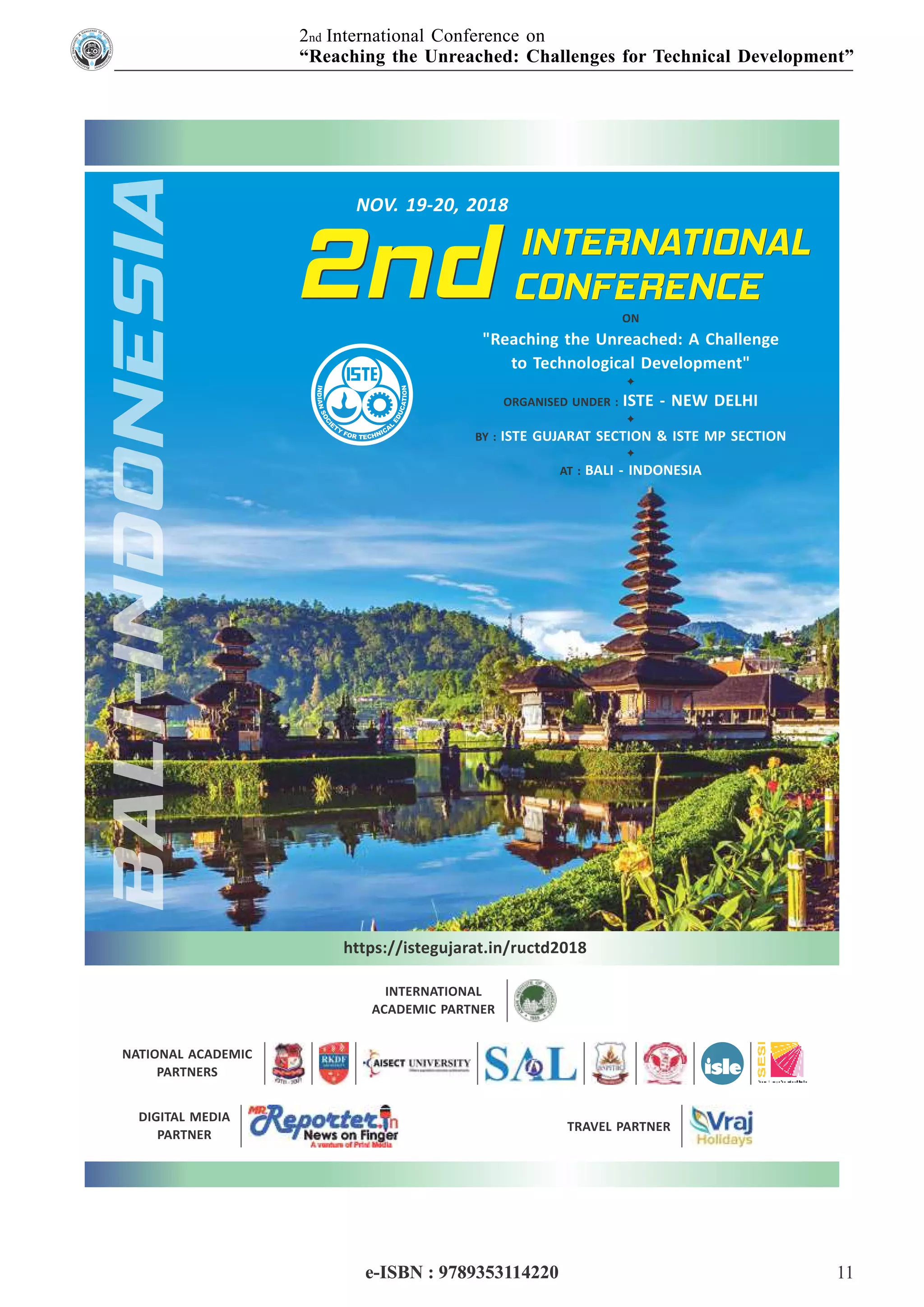 International Conference E-Book Proceeding E-RUCTD-2018