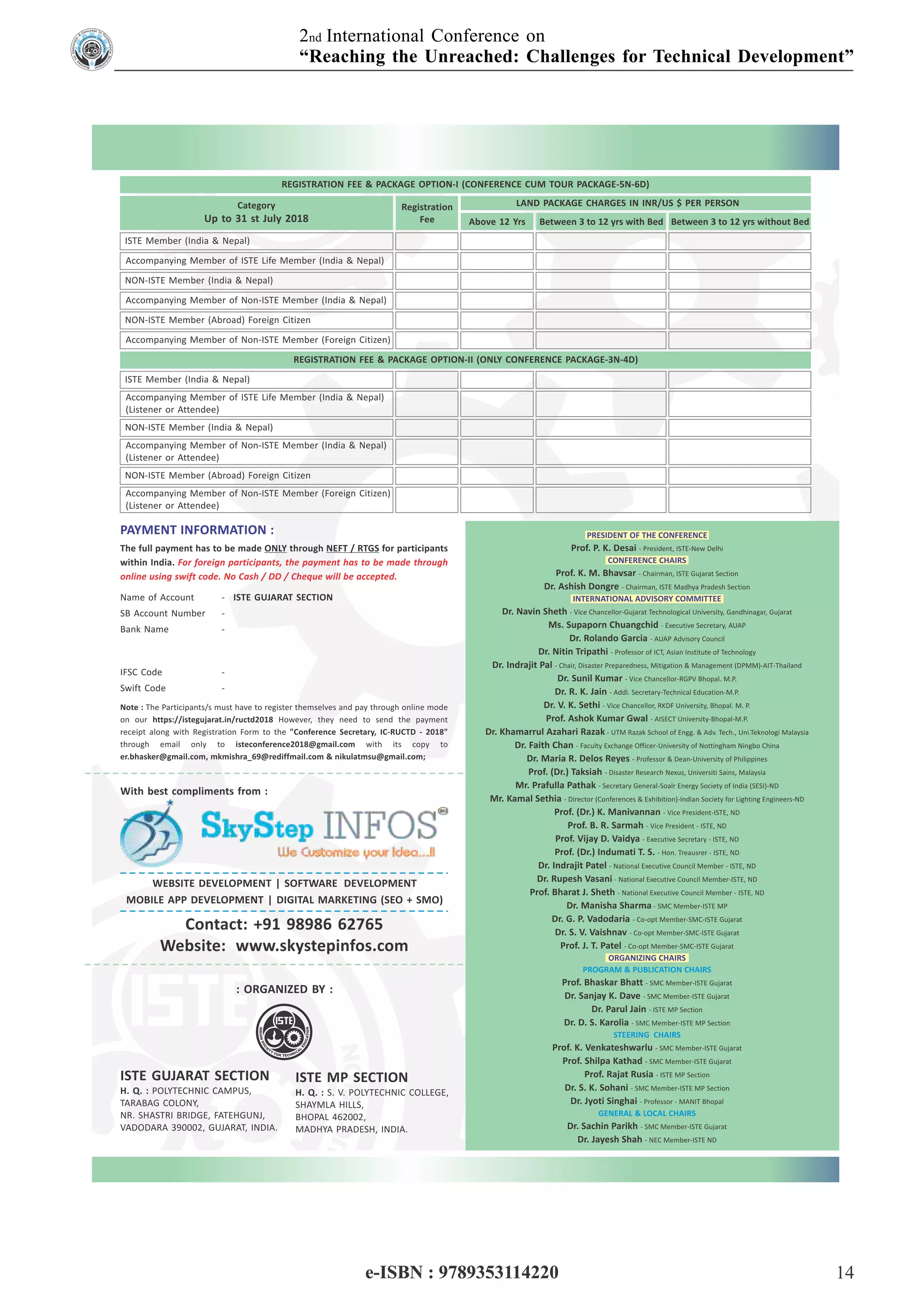 International Conference E-Book Proceeding E-RUCTD-2018